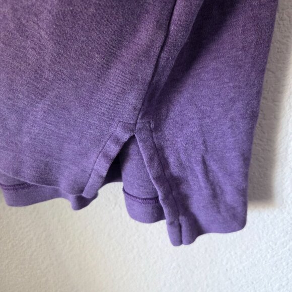 Polo Ralph Lauren Women XL Purple Long-Sleeve Polo Shirt 100% Cotton Classic Fit - Picture 4 of 9